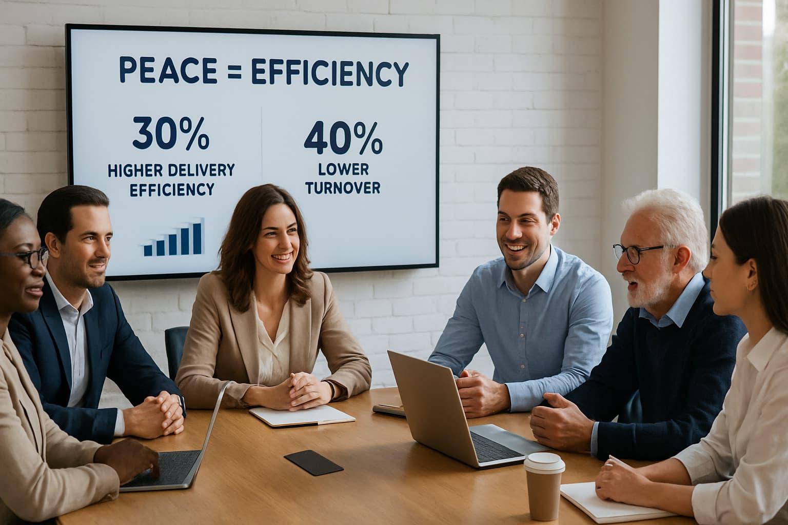 Peace = Efficiency